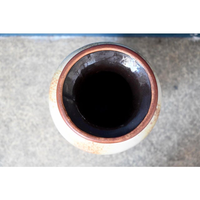 Ceramic Large Stoneware Ceramic Floor Vase, West Germany, 1970s For Sale - Image 7 of 10