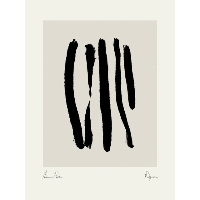 Contemporary Abstract Lines Giclee Print For Sale - Image 6 of 6