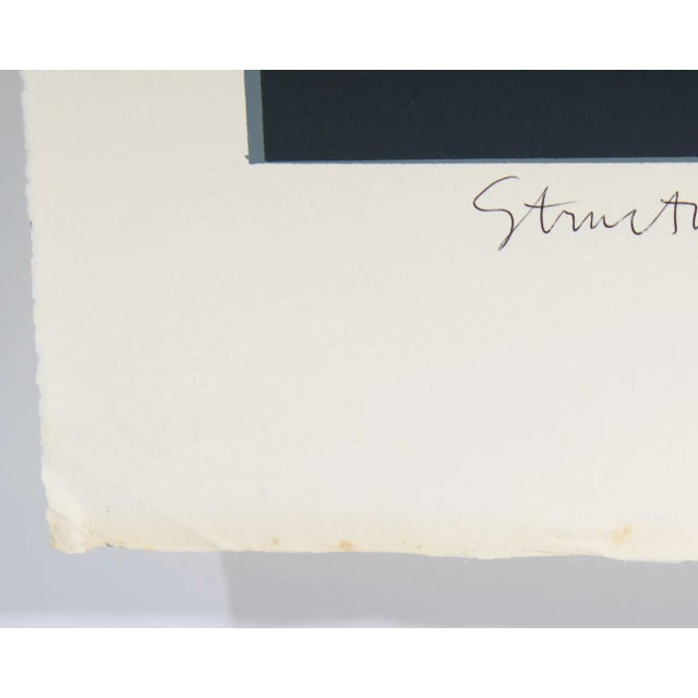 1973 “Structure Series #48” Abstract Serigraph Print by Harry Hilson For Sale - Image 4 of 10