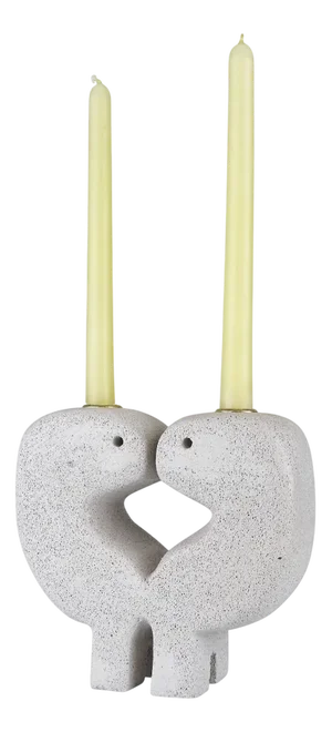 Lovers Candleholder by Rubble Workshop