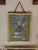 Gustavian Style Allegorical Oil in Wood Painting of “The Lady Moon” With Gilt Border For Sale - Image 9 of 11