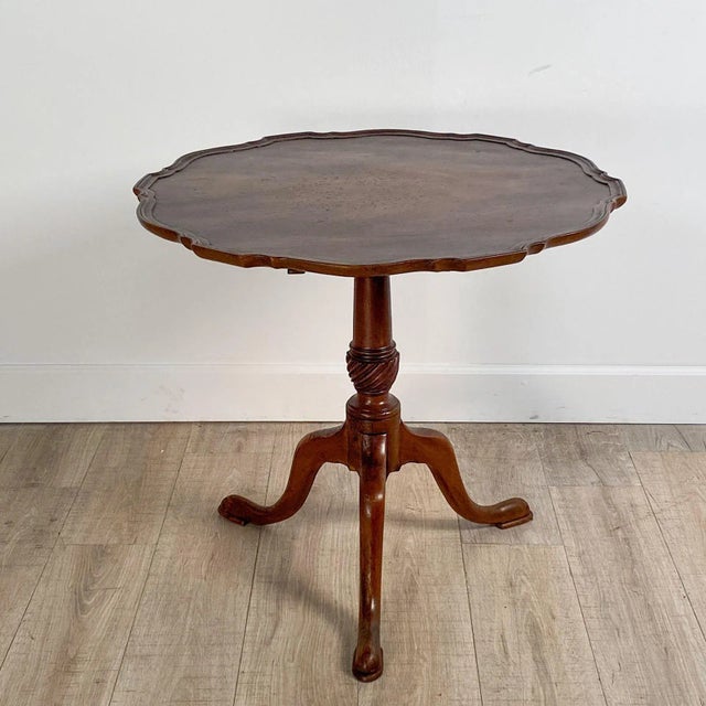 19th Century Tilt Top Table, England Circa 1810 For Sale In San Francisco - Image 6 of 8