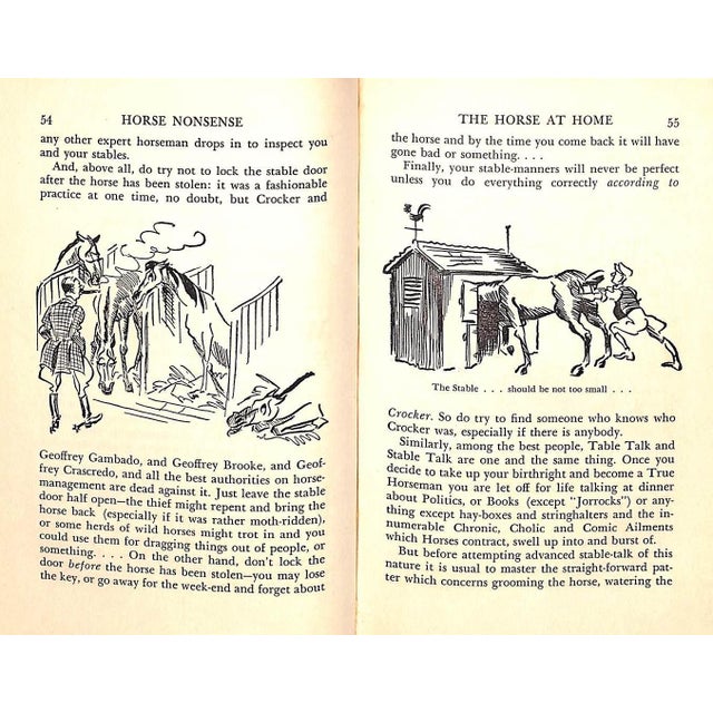 White "Horse Nonsense" 1934 Yeatman r.j. & Sellar, w.c. For Sale - Image 8 of 11