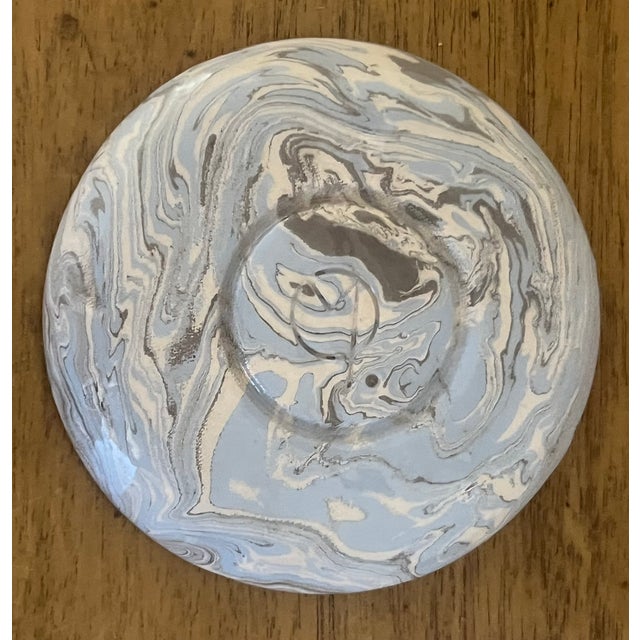 Ceramic Hand Made French Artisanal Pottery Catchall / Coaster For Sale - Image 7 of 7