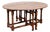 20th Century English Oak Drop-Leaf Gateleg Wake Table For Sale