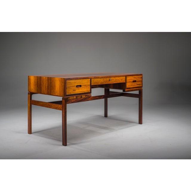 Model 80 Executive Desk by Arne Wahl Iversen for Vinde Møbelfabrik, Denmark, 1950s For Sale - Image 9 of 18