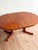 Mid-Century Modern Danish Round Teak Dining Table with Extensions For Sale - Image 13 of 18