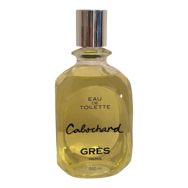 Cabochard by Gres Paris Factice Large Perfume Glass Bottle 32 Oz 960 Ml For Sale