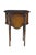 Antique Victorian tobacco cabinet, humidor or smoking stand. Made of walnut featuring a rectangular form with turtletop...