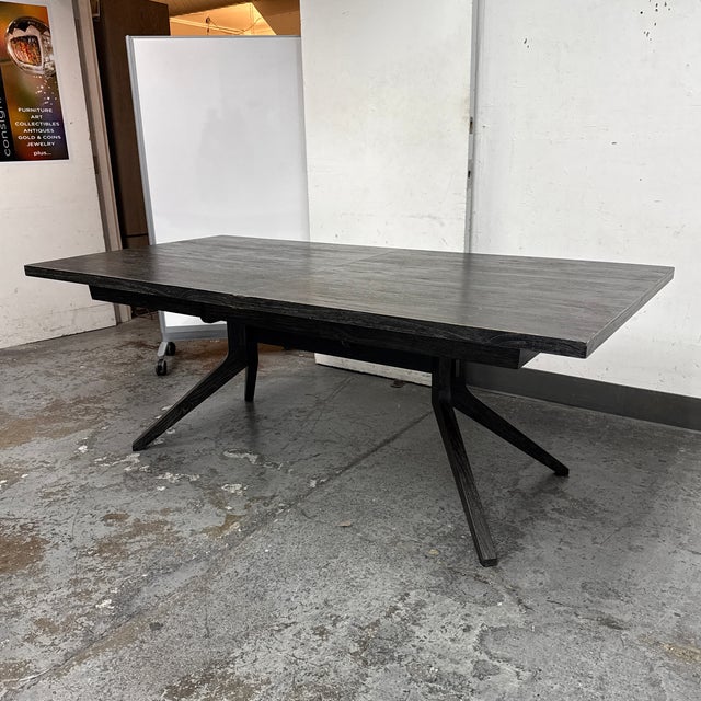 2010s Case Furniture for Design Within Reach Cross Extension Table For Sale - Image 5 of 12