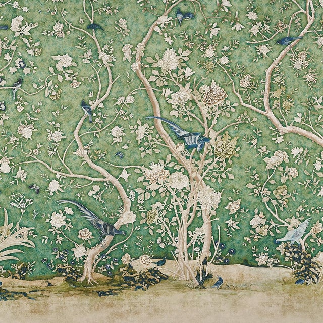 Mary McDonald was inspired by an antique screen in her personal collection when she imagined this splendid three-panel...