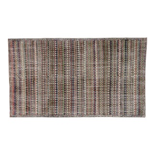 Vintage Turkish Sivas Rug With Mid-Century Modern Style - 05'03 X 09'00 For Sale