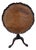 A Fine Antique George III Mahogany Carved Pie Crust Tilt Top Tea Table, 18th Century For Sale