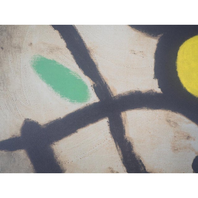 After Joan Miro, Woman and the Bird, 1965, Lithograph For Sale - Image 4 of 5