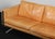 Early 21st Century Vintage Two-Seat Sofa in Steel and Nature Leather by Hans J. Wegner for Carl Hansen & Søn, 2010s For Sale - Image 5 of 8