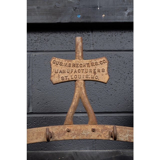 Late 19th Century Butchers Rack Crest by Brecht For Sale - Image 10 of 17