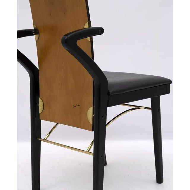 Postmodern Dining Chairs by Pierre Cardin, Italy, 1980s, Set of 4 For Sale - Image 13 of 15