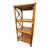 Vintage Bamboo & Rattan 3-Tier Étagère Shelf – Coastal Chinoiserie Style For Sale In West Palm - Image 6 of 7