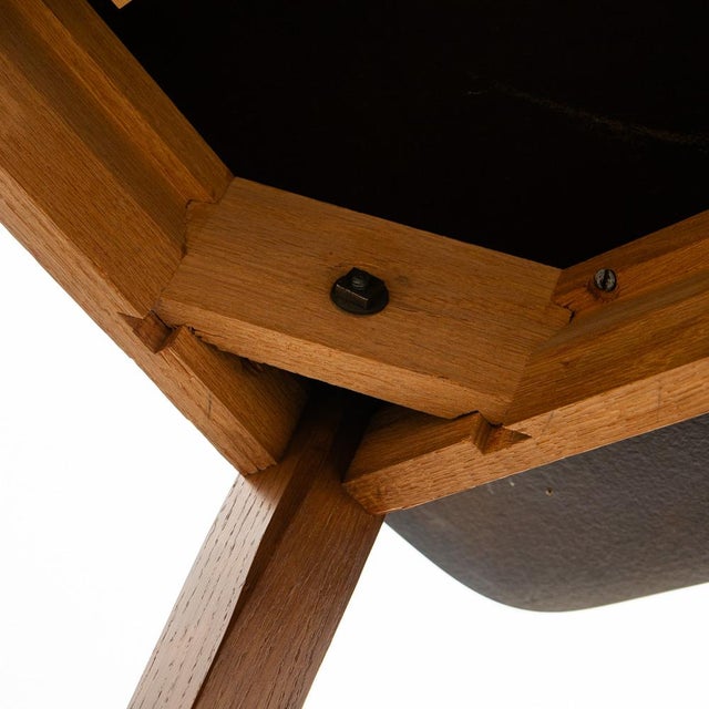 Brown Mid Century Modern Dining Table Walnut Extension X2 Leafs Vintage Denmark MCM For Sale - Image 8 of 12