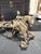 Indian Antique Bronze Indian Temple Chariot Horse Toy on Wheels ~ 8.5" / 2.75 LBS For Sale - Image 3 of 6