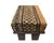 1980s Vintage Footstool/Low Stool W/Bogolan Mud Cloth 16" W For Sale - Image 5 of 8