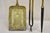 Antique English Federal Sheraton Brass Urn Finial Fireplace Tool Set - 3 Piece Set For Sale - Image 4 of 10