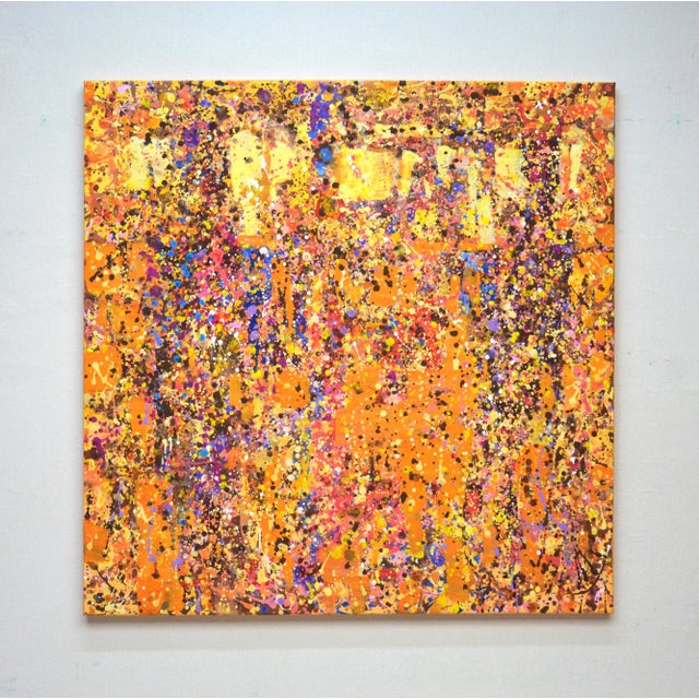 In this vibrant acrylic creation, I explored the essence of emotion and ephemeral moments captured through abstract...