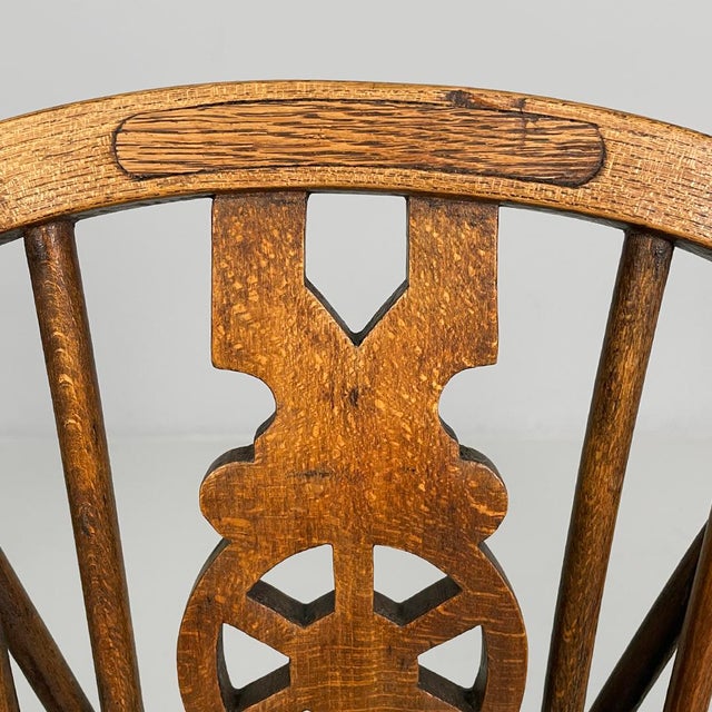 Mid-Century Oak Chairs, 1930s, Set of 6 For Sale - Image 10 of 18