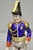 Traditional Vintage Capodimonte Italian Porcelain Napoleonic General Figurine Statue 7282- B For Sale - Image 3 of 10