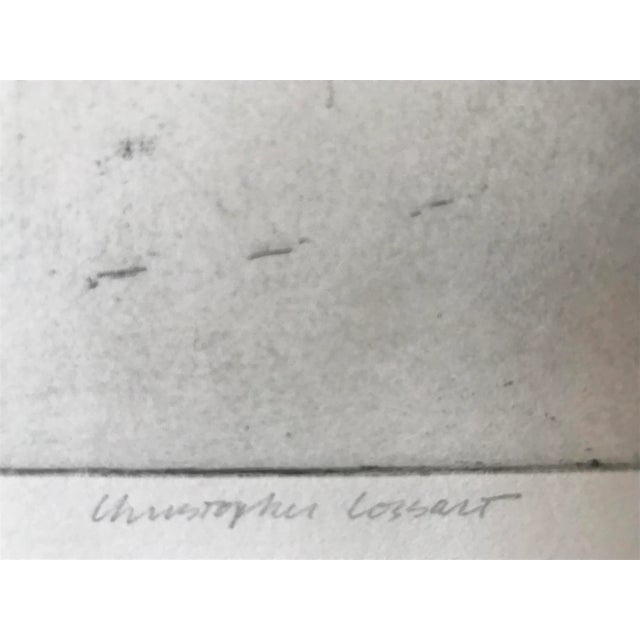 Vintage Mid Century Etching Female Nude by Lossart For Sale In New York - Image 6 of 7