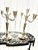 Silver Pair of Tall, Antique, Sterling Silver, Gorham #808 Puritan Patterned, Convertible Candelabras, Weighted Bases, C1905 For Sale - Image 8 of 12