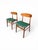 Bring authentic Scandinavian craftsmanship into your space with this striking pair of Mid-Century Modern chairs by SAX...