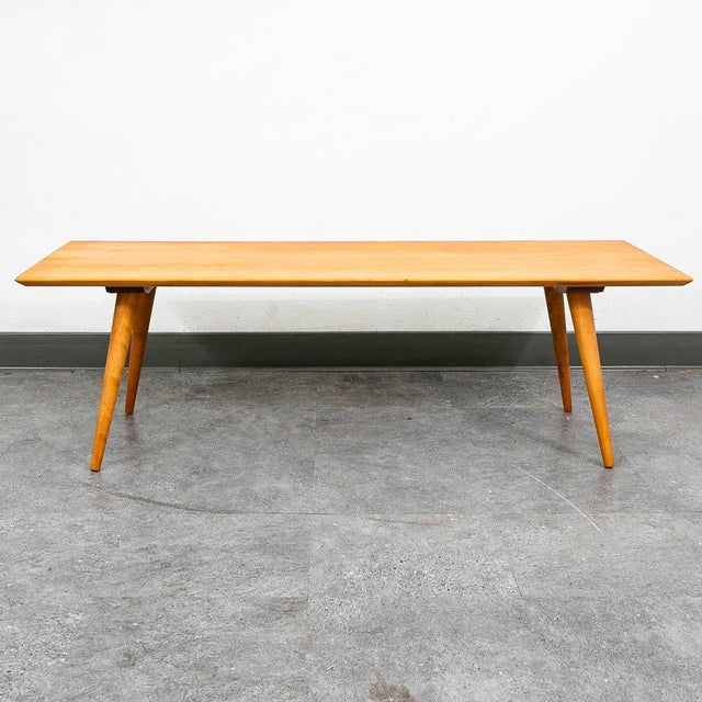 Mid-Century Modern Mid Century Modern Coffee Table Paul McCobb Planner Group Blonde Maple MCM For Sale - Image 3 of 11
