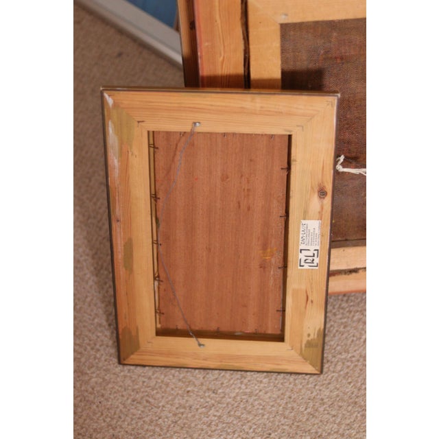 Lars Norrman, Mexican Women, 1950s, Oil on Panel, Framed For Sale - Image 13 of 14