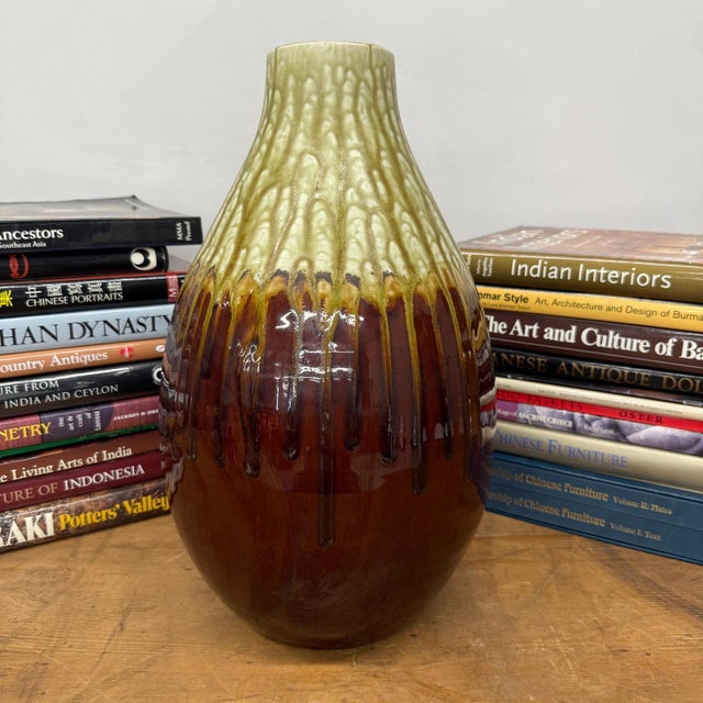 "About This Piece About This Piece Bring the warmth of the season indoors with this striking ceramic vase, where earthy...