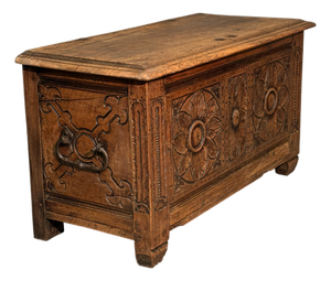 Antique Walnut Chest, 1700