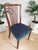Wood Mid-Century Dining Chairs in Teal Blue Velour by Greaves & Thomas, 1960s, Set of 6 For Sale - Image 7 of 18