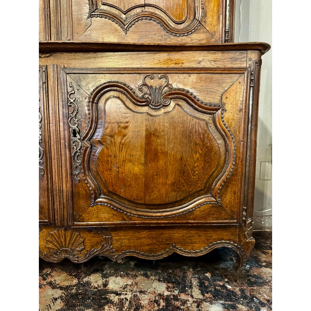 monumental (and unusually narrow) this northern France two stage buffet is a statement piece (that's an understatement!!)....