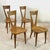 Hand-Carved Walnut Chairs, Italy, 1950s, 1940s, Set of 4 For Sale - Image 9 of 10