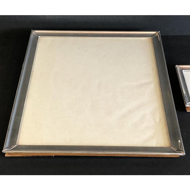 Silver Photo Holders, 1975, Set of 2 For Sale - Image 3 of 16