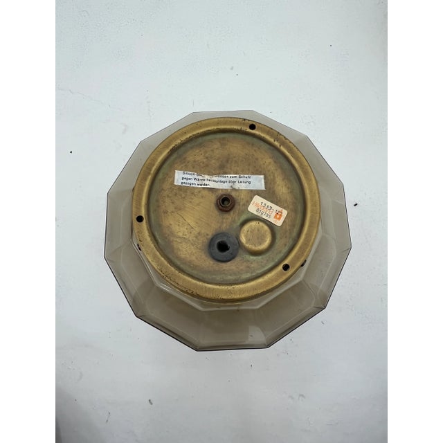 Gold Mid-Century Modern Space Age Wall Lamps from Hillebrand, 1970s, Set of 2 For Sale - Image 8 of 17