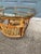 Franco Albini Pair of Bamboo + Rattan Side Tables | Style of Franco Albini For Sale - Image 4 of 13
