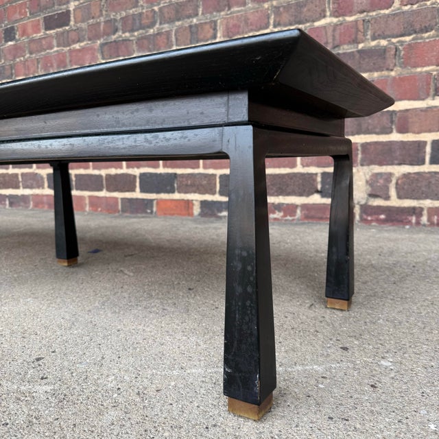 Mid 20th Century Harvey Probber Black Lacquer and Terrazzo Coffee Table For Sale - Image 5 of 12