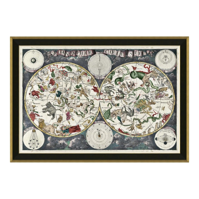 Celestial World Framed Art Print by David Phoenix For Sale