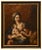 Central Italian Artist, Madonna with the Praying Saint John, Oil on Canvas, 18th Century For Sale