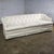 Late 20th Century Late 20th Century Hollywood Regency Sofa W/Off White Brocade Fabric by Waters For Sale - Image 5 of 18