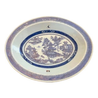 Mid 20th Century Chinoiserie Style Decorative Bowl For Sale