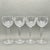 Waterford Crystal Vintage Waterford Crystal “Lismore” Hock Wine Glasses. Set of 4 For Sale - Image 4 of 10