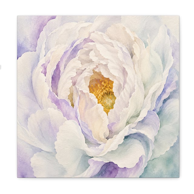 Atelier Aria Lumae Peony Symphony Aquarelle Fine Art Cotton Rag Panels Set of 3 For Sale - Image 14 of 18