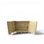French Country Ardley Hall Distressed Two-Door Cabinet / Entertainment Console in Antiqued Cream Finish, Attributed For Sale - Image 3 of 6